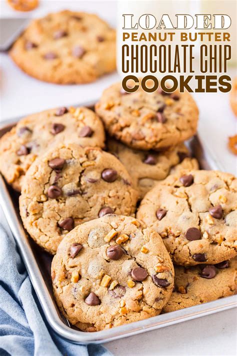 loaded-peanut-butter-chocolate-chip-cookies-mom image