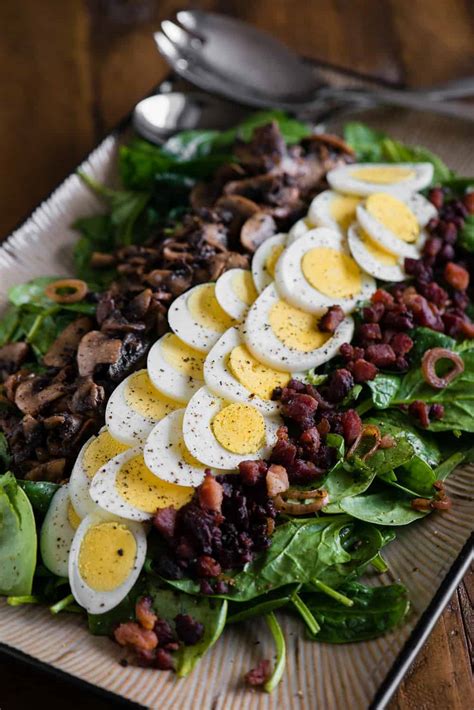 warm-spinach-bacon-salad-self-proclaimed-foodie image