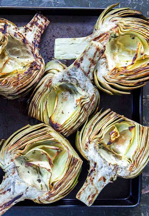 grilled-artichokes-recipe-simply image