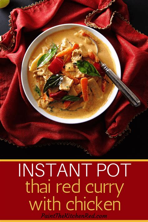 instant-pot-thai-red-curry-with-chicken-paint-the-kitchen-red image