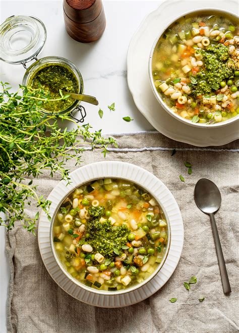 soupe-au-pistou-french-summer-vegetable-soup-food image