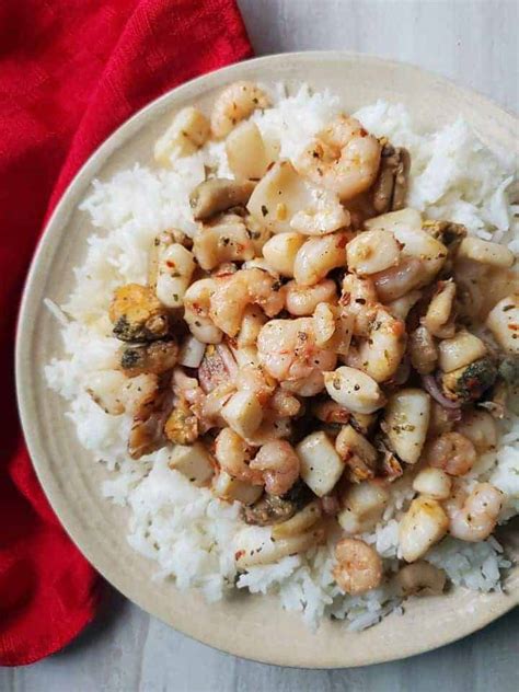 seafood-medley-recipe-with-rice-canadian-cooking image