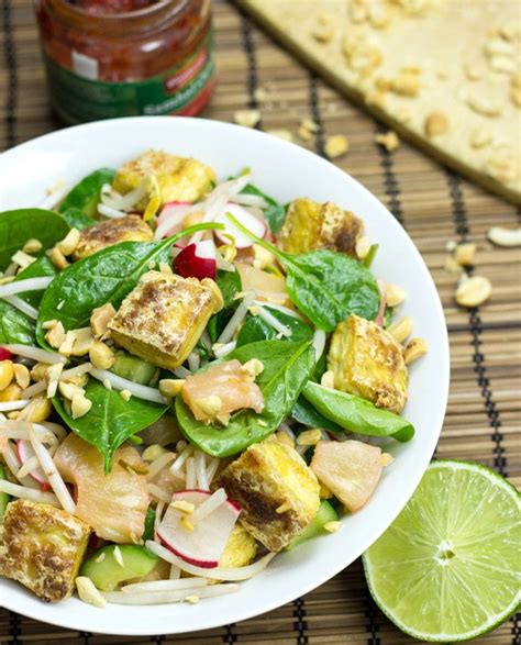 crunchy-asian-tofu-salad-high-protein-and-vegan image
