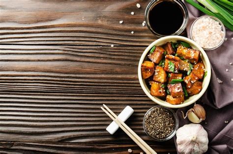 sesame-tofu-pan-fried-with-sesame-oil-and-garlic image