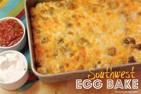 southwest-egg-bake-easy-make-ahead-breakfast image
