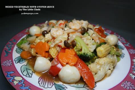 stir-fried-mixed-vegetables-with-oyster-sauce image