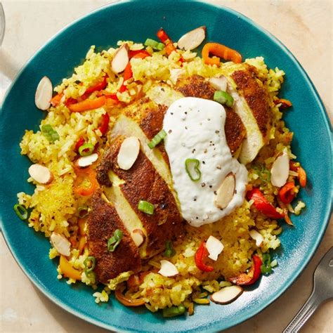 ras-el-hanout-chicken-with-persian-style-saffron-rice image