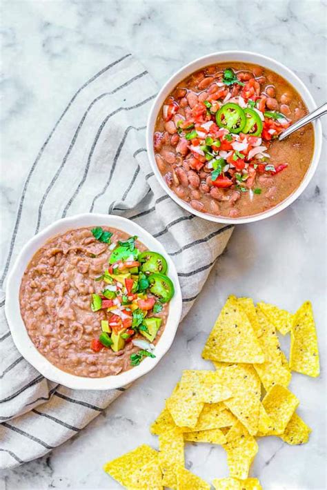 healthy-slow-cooker-pinto-beans-vegan-blueberry image