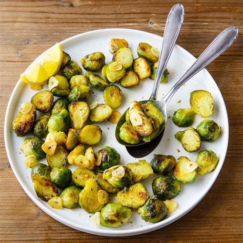 pan-fried-brussels-sprouts-with-garlic-and-lemon image