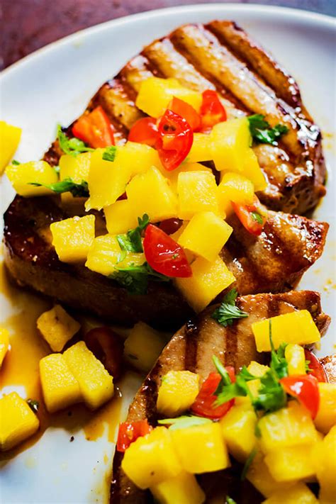 grilled-tuna-steak-with-pineapple-salsa-cooking-maniac image