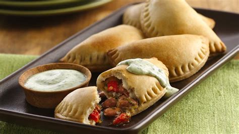pinto-beans-and-roasted-red-pepper-empanadas image