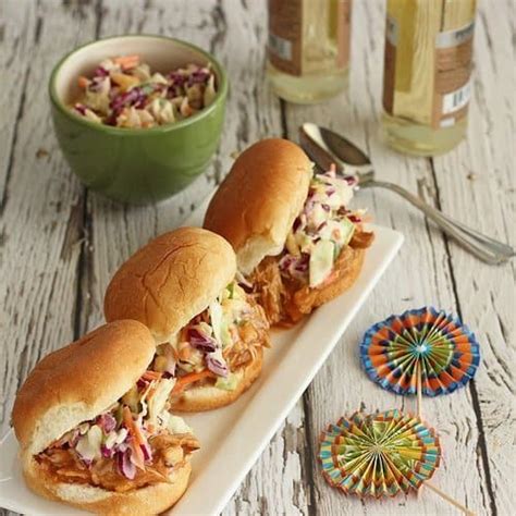 pulled-turkey-sliders-with-peach-chipotle-bbq-sauce-and image