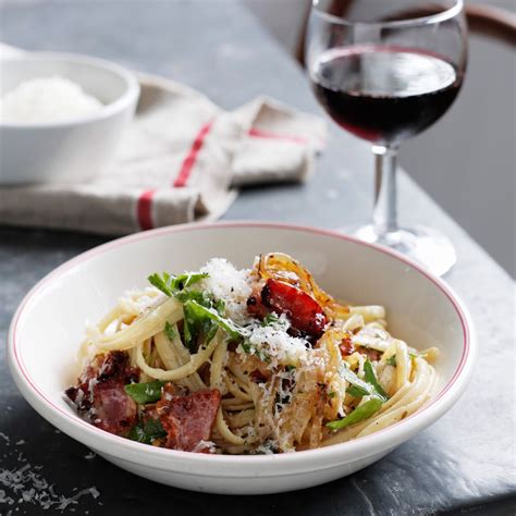 linguine-with-onion-bacon-and-parmesan image