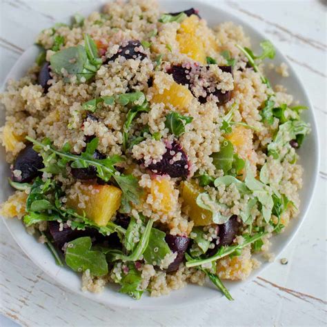quinoa-salad-with-oranges-roasted-beets-and-arugula image