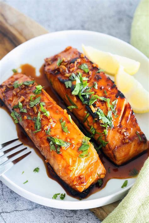 honey-sriracha-salmon-honey-glazed-salmon image