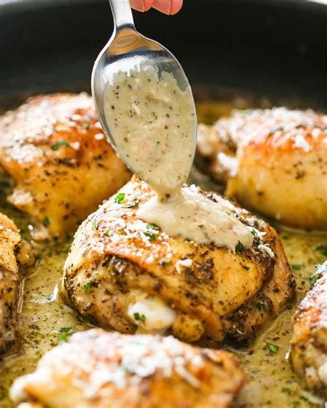 chicken-baked-in-garlic-parmesan-cream-sauce image