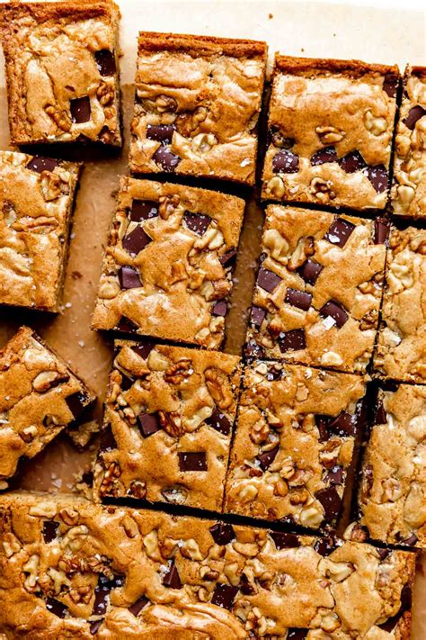 brown-butter-blondies-with-chocolate-chunks-walnuts image