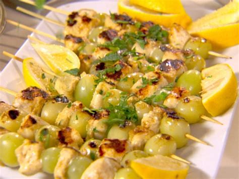 spiced-chicken-and-grape-skewers-recipe-food image