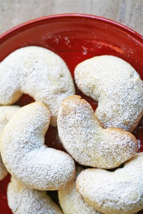 almond-crescent-cookies-recipe-simply image