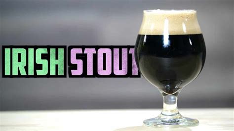 how-to-brew-irish-stout-beer-full-recipe-homebrew image