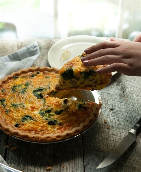 deep-dish-chicken-bacon-quiche-two-lucky-spoons image