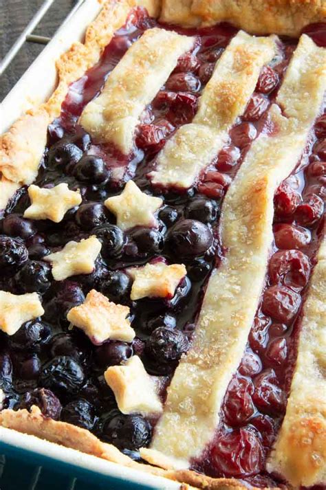 cherry-blueberry-pie-cookout-food-ideas-west-via image