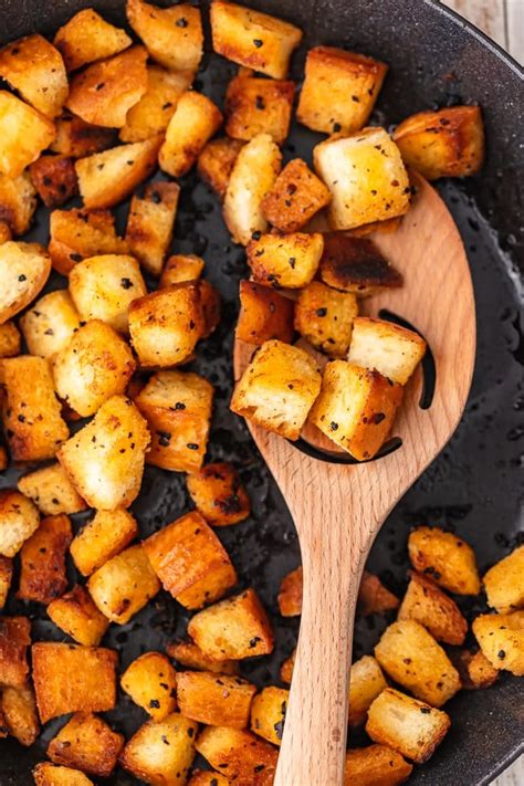 garlic-croutons-making-croutons-on-the-stove-the image