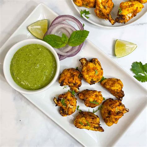 tandoori-gobi-cauliflower-tikka-air-fryer-indian image