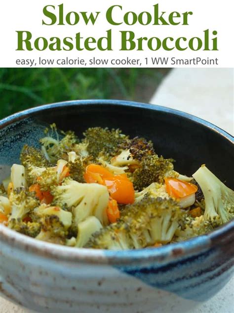 slow-cooker-roasted-broccoli-simple-nourished-living image