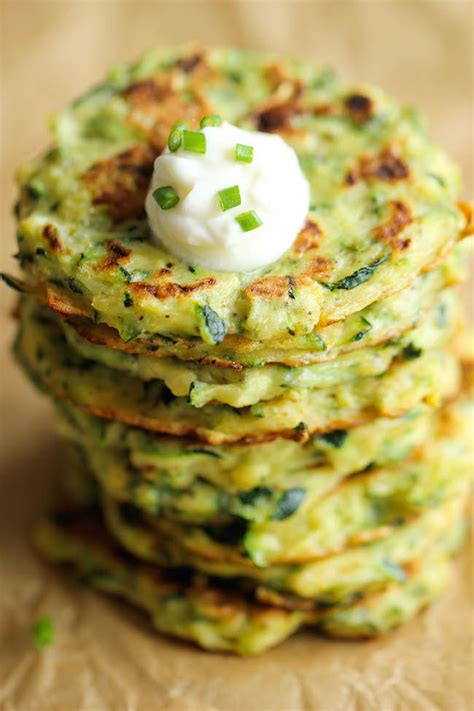 zucchini-fritters-damn-delicious image