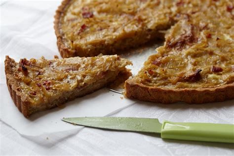 alsatian-onion-tart-recipe-french-recipes-uncut image