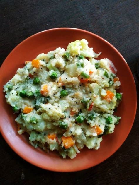 vegetable-upma-rava-upma-healthy-breakfast-my image