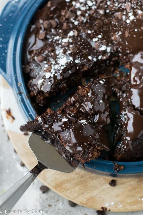 chocolate-upside-down-cake-love-in-my-oven image