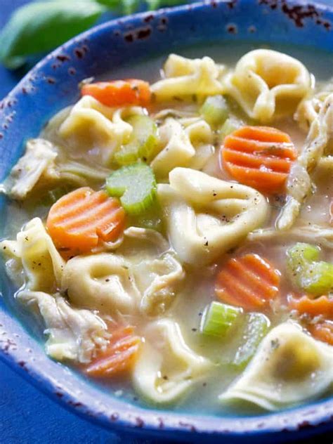 chicken-tortellini-soup-the-girl-who-ate-everything image