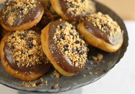 peanut-butter-bourbon-filled-doughnuts-sprinkle image