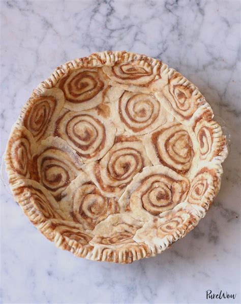 cinnamon-roll-pie-crust-purewow image