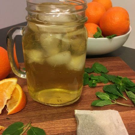 orange-mint-iced-green-flat-belly-tea-nutrition image