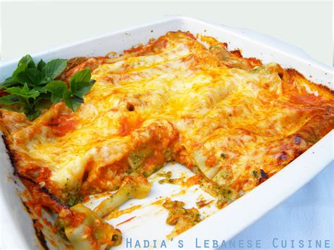 chicken-and-spinach-cannelloni-hadias-lebanese image