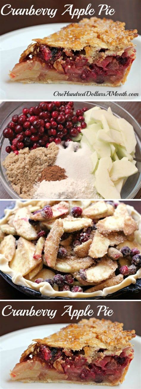thanksgiving-dessert-recipes-cranberry-apple-pie image