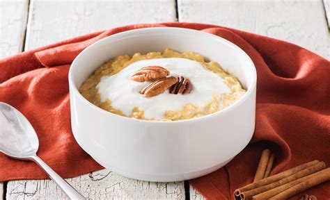 creamy-pumpkin-spice-oatmeal-bowl-recipe-get image
