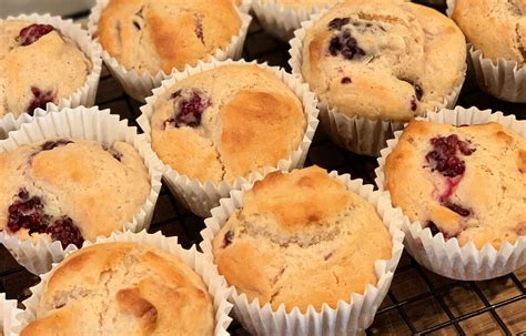 easy-blackberry-muffins-the-cookin-chicks image