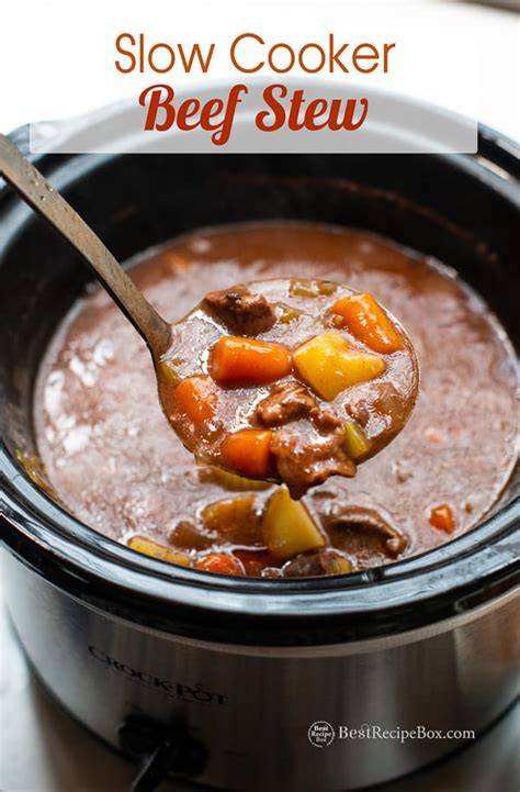 slow-cooker-beef-stew-recipe-in-crock-pot-easy-best-recipe-box image