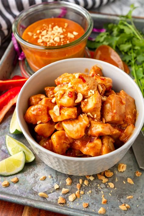 quick-easy-peanut-butter-chicken-20-minute-meal image