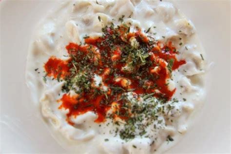 how-to-make-turkish-manti-with-garlic-yogurt-sauce image