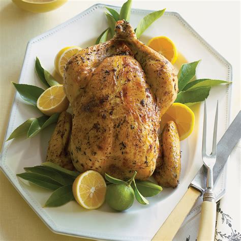 roast-chicken-with-meyer-lemon-shallot-sauce-sunset image
