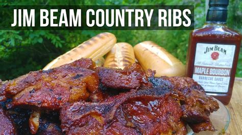 how-to-grill-jim-beam-country-style-ribs-recipe-bbq image