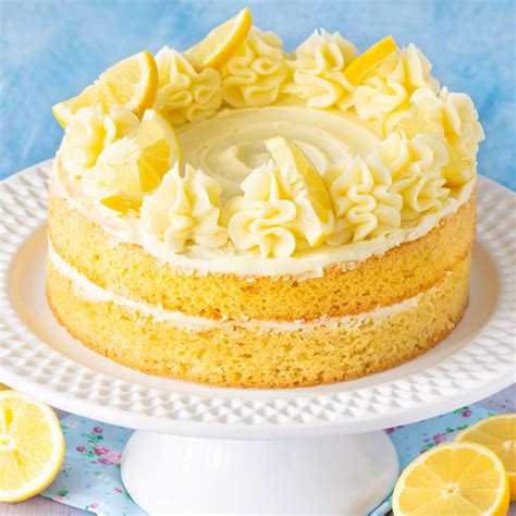 easy-lemon-cake-all-in-one-lemon-sponge image
