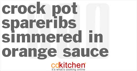 crock-pot-spareribs-simmered-in-orange-sauce image
