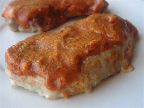 baked-pork-chops-with-spicy-peanut-glaze-the image