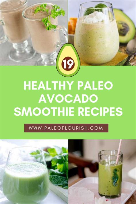 23-healthy-paleo-avocado-smoothie-recipes-includes image